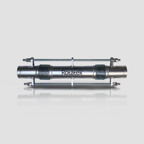 Limit rotlu Dilatasyon Kompansatörü - Yivli Galvanizli